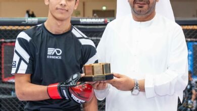 ختام ناجح لبطولة الإمارات الوطنية الأولى للفنون القتالية المختلطة