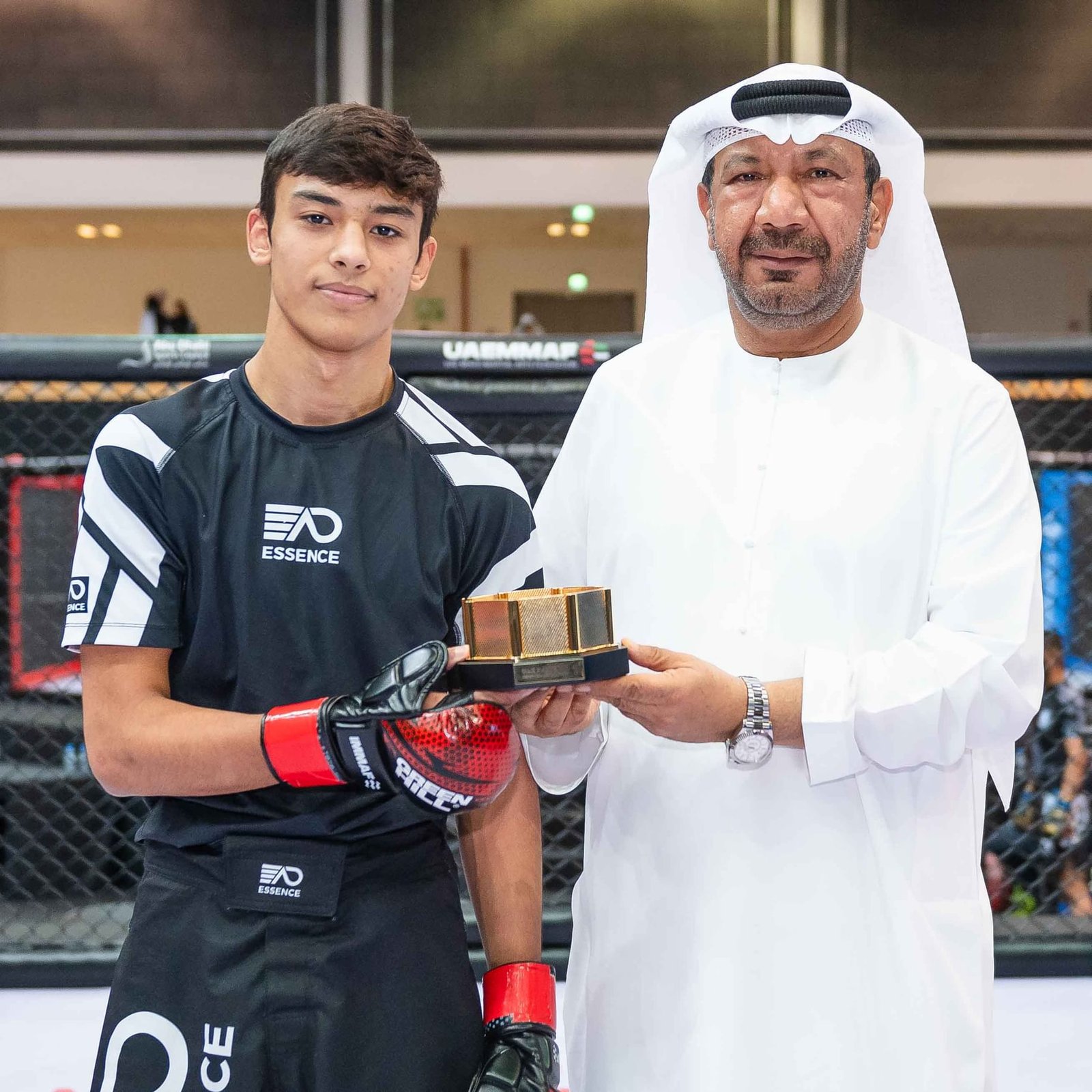 ختام ناجح لبطولة الإمارات الوطنية الأولى للفنون القتالية المختلطة