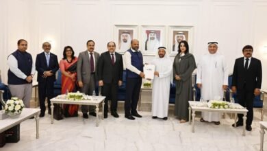 بحث تعزيز التعاون بين غرفة الشارقة وولاية كيرالا الهندية