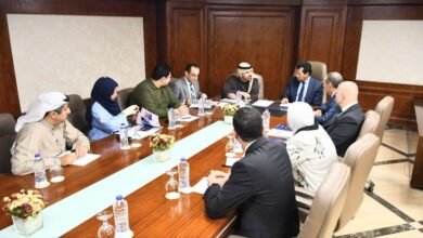 وزير الرياضة المصري يلتقي المدير التنفيذي لمؤسسة محمد بن راشد آل مكتوم للمعرفة