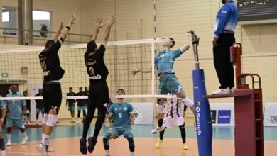 خسارة الجزيرة وبني ياس في البطولة العربية للكرة الطائرة بالدوحة