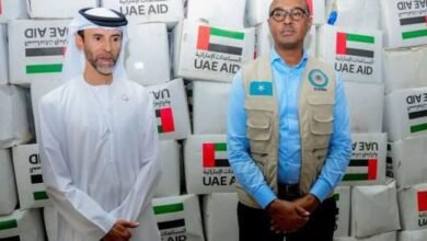 الإمارات ترسل 700 طن من الإمدادات الغذائية إلى المتضررين من الفيضانات في الصومال
