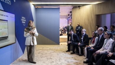 دافوس 2025 .. حكومة الإمارات تشارك تجربتها بتوظيف التكنولوجيا والبيانات في ابتكار نماذج استباقية ذكية