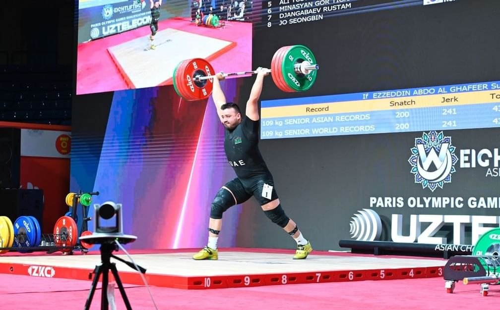 "الأثقال" يشارك في آسيوية الكبار بالصين