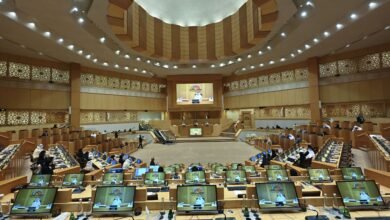 "الوطني الاتحادي" يعقد جلسته الخامسة الأربعاء