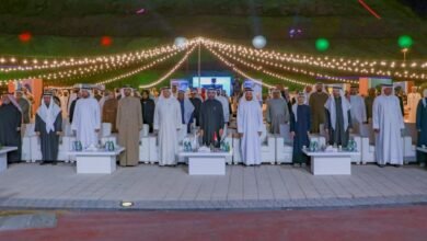 هيثم بن صقر القاسمي يشهد افتتاح مهرجان درة الساحل الشرقي