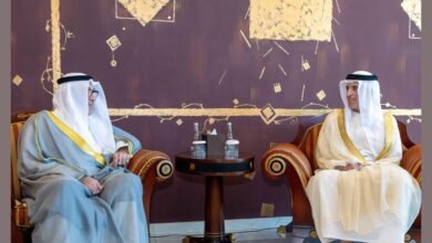 سعود بن صقر يستقبل القنصل العام لدولة الكويت