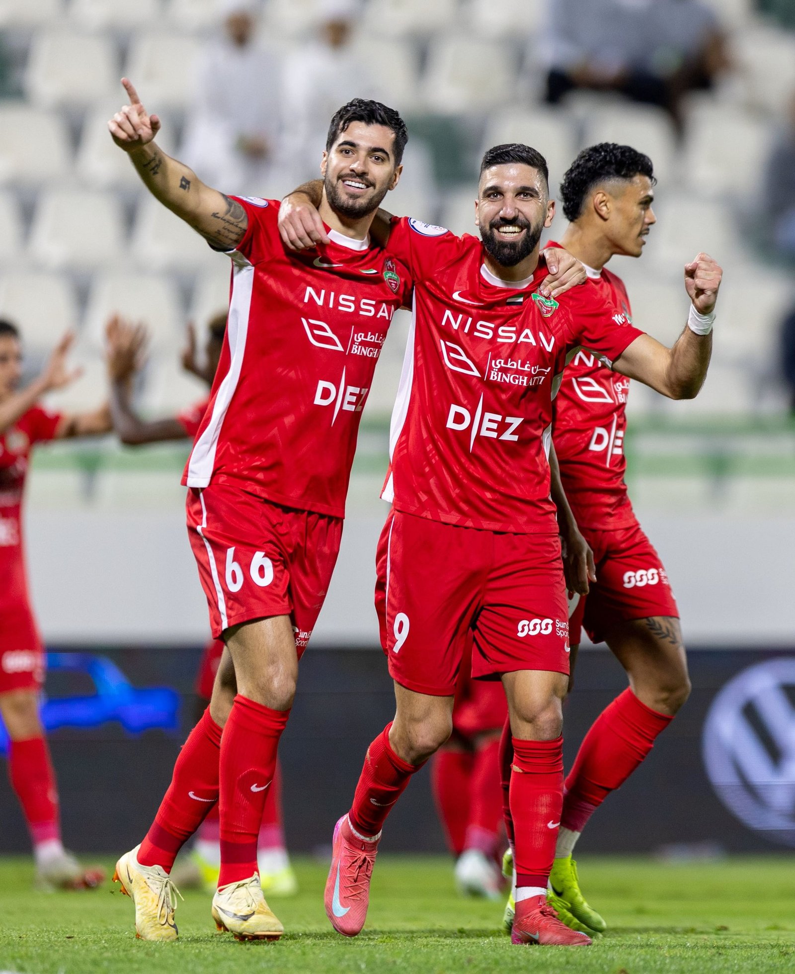 شباب الأهلي يفوز على دبا الحصن ويتصدر دوري أدنوك للمحترفين