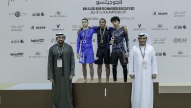 ختام مميز للجولة الثانية من بطولة خالد بن محمد بن زايد للجوجيتسو