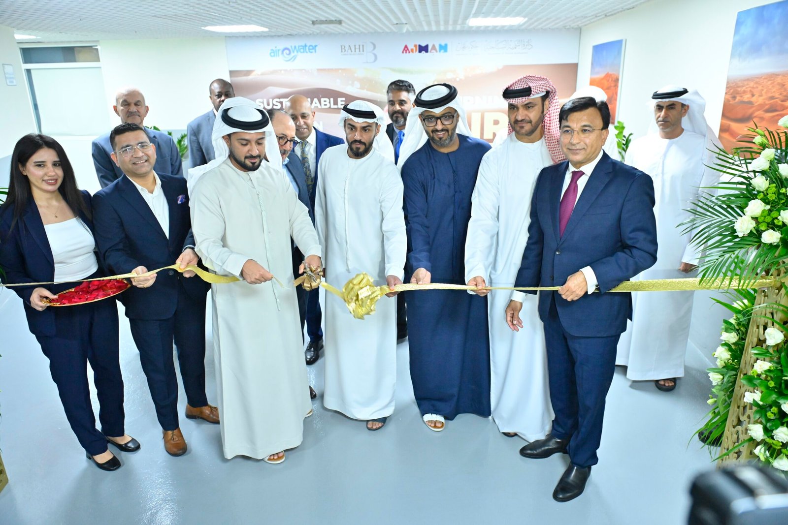 فندق باهي قصر عجمان، يدشن أول منشأة في الإمارات الشمالية لاستخراج مياه الشرب من الهواء بالتعاون مع "إير أو ووتر"