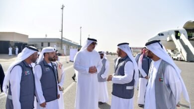 بتوجيهات حاكم رأس الخيمة.. "صقر الإنسانية" تقدم 300 طن من “طرود الأطفال حديثي الولادة” ضمن عملية "الفارس الشهم 3" لدعم غزة