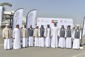 بتوجيهات حاكم رأس الخيمة.. "صقر الإنسانية" تقدم 300 طن من “طرود الأطفال حديثي الولادة” ضمن عملية "الفارس الشهم 3" لدعم غزة