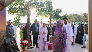 بدور القاسمي تفتتح النسخة الـ25 من اليوم العالمي في أمريكية الشارقة