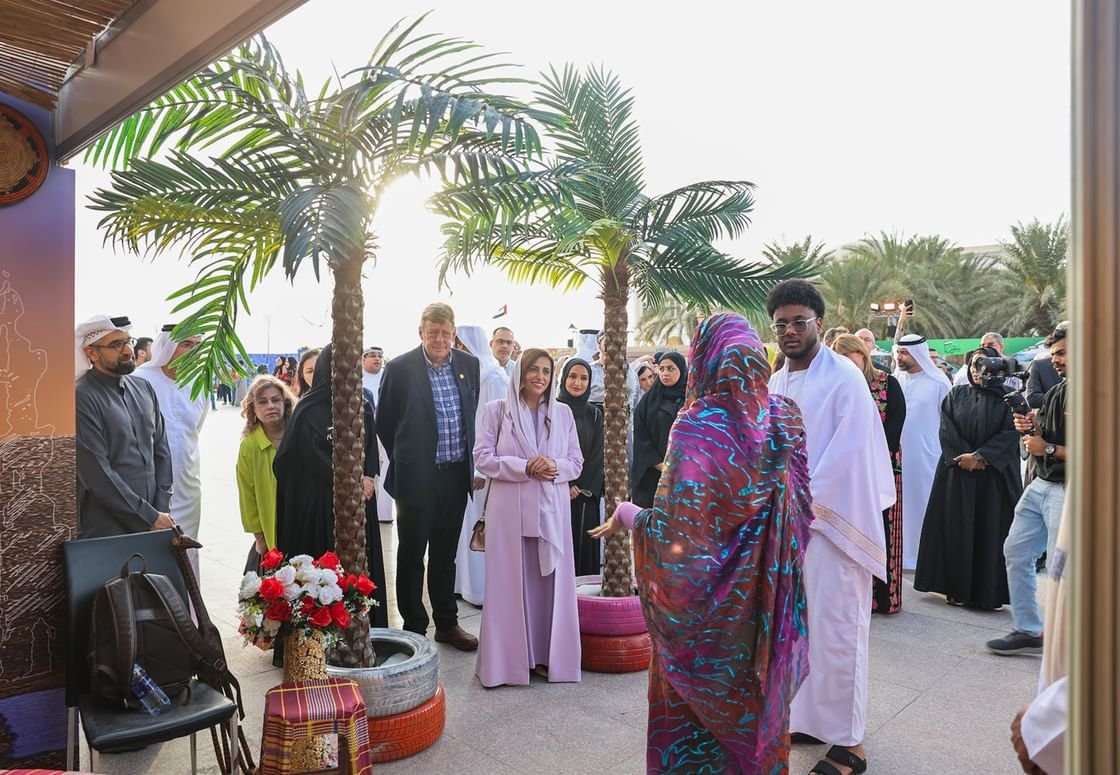 بدور القاسمي تفتتح النسخة الـ25 من اليوم العالمي في أمريكية الشارقة