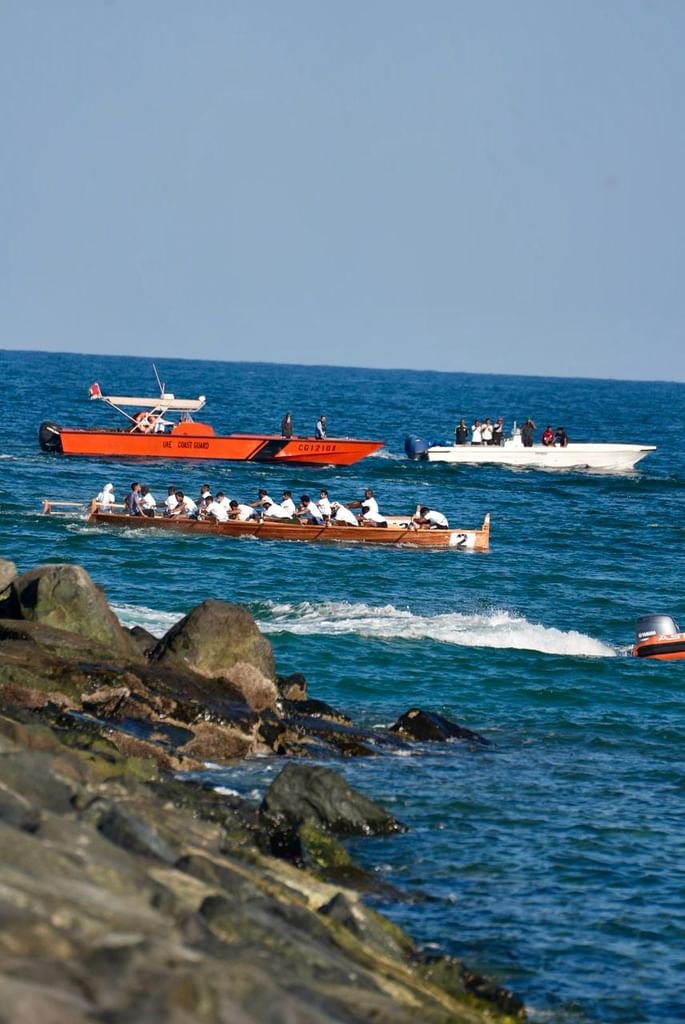 تواصل فعاليات بطولة الشرقية من كلباء للتجديف