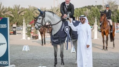 منافسات قوية في بطولة الشارقة كأس الأمم 2025 لقفز الحواجز