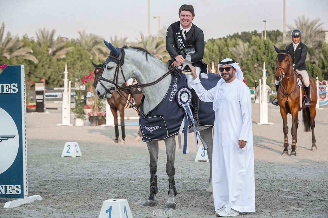 منافسات قوية في بطولة الشارقة كأس الأمم 2025 لقفز الحواجز