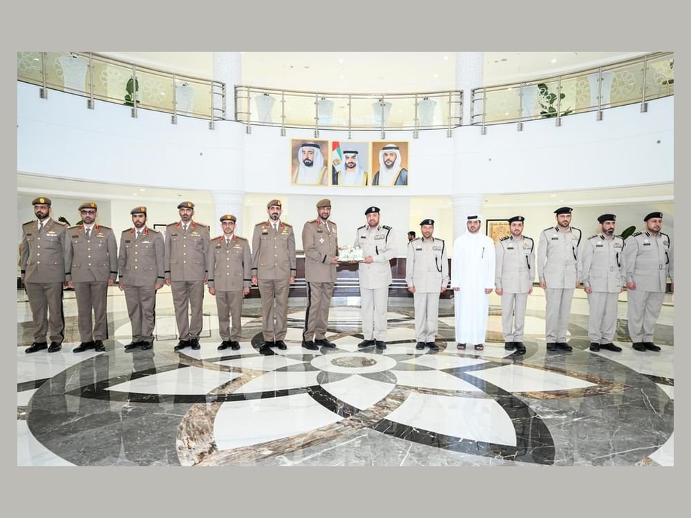 قائد الحرس الوطني يزور قيادة شرطة الشارقة وملتقى الشارقة للابتكار الأمني 1 قائد الحرس الوطني يزور قيادة شرطة الشارقة وملتقى الشارقة للابتكار الأمني