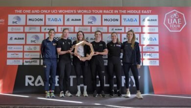 نجمات الفرق المشاركة في طواف الإمارات للسيدات يعلن جاهزيتهن لخوض المنافسات