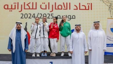 برونزيتان لـ "الشارقة الرياضي للمرأة" في بطولة كأس الاتحاد للكاتا