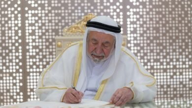 حاكم الشارقة يصدر مرسوماً أميرياً بشأن اعتماد الهيكل التنظيمي العام لدائرة الأشغال العامة