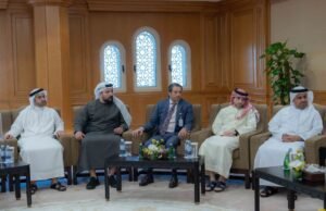 سلطان بن أحمد القاسمي يشهد توقيع اتفاقية تعاون بين جامعة الشارقة ومدينة الشارقة للإعلام