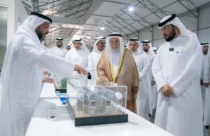 حاكم الشارقة يشهد تدشين منتجات "غراس" العضوية في الصوبات الزراعية