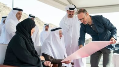 حاكم الشارقة يتفقد عدداً من المشروعات في مدينة كلباء