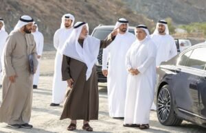 حاكم الشارقة يتفقد عدداً من المشروعات في مدينة كلباء