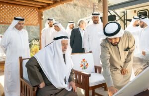 حاكم الشارقة يتفقد عدداً من المشروعات في مدينة كلباء