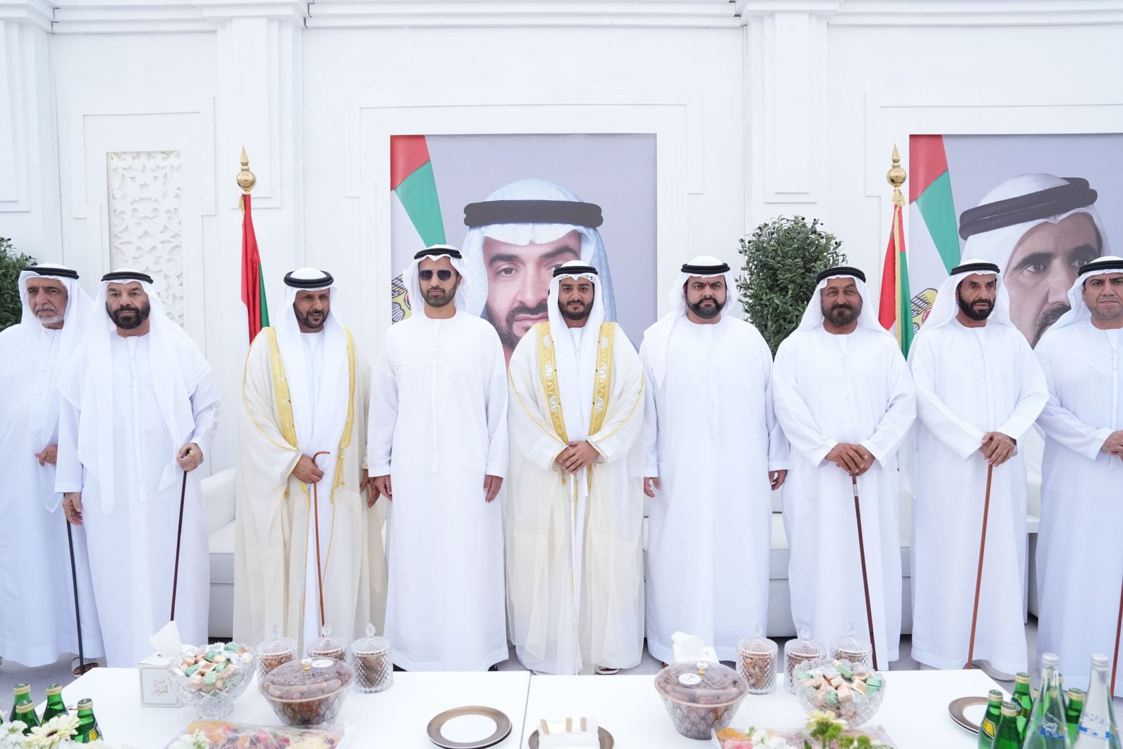 وليا عهد الفجيرة ورأس الخيمة يحضران أفراح الخاطري