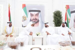 وليا عهد الفجيرة ورأس الخيمة يحضران أفراح الخاطري