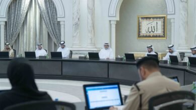 ولي عهد الشارقة يترأس اجتماع المجلس التنفيذي