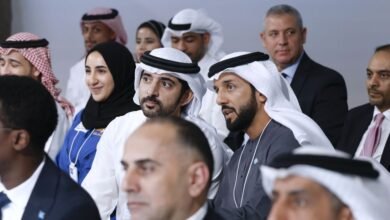 حمدان بن محمد يشهد جانباً من جلسات الاجتماع العربي للقيادات الشابة ويلتقي وزراء وقادة العمل الشبابي العربي