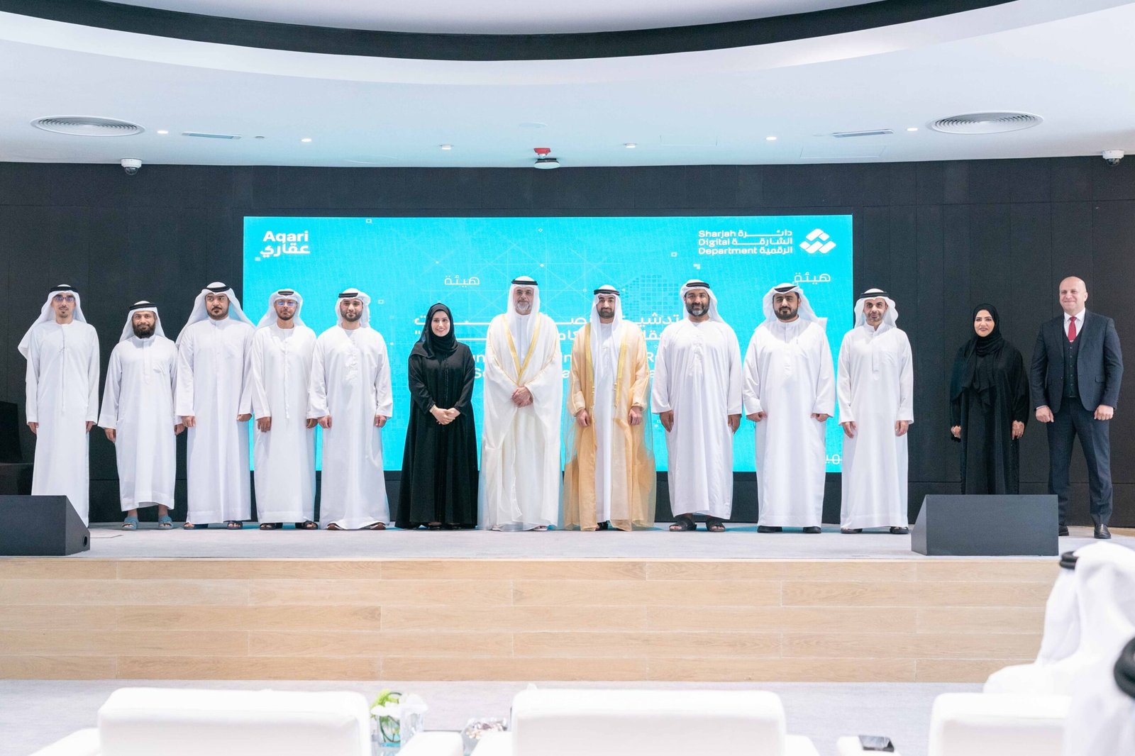 ولي عهد الشارقة يشهد إطلاق "عقاري"