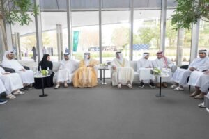 ولي عهد الشارقة يشهد إطلاق "عقاري"