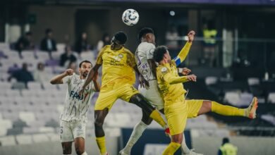 فوز العين وخورفكان في دوري أدنوك للمحترفين