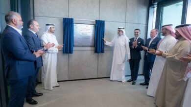 ولي عهد الشارقة يفتتح معرض ومركز صيانة المركز الميكانيكي للخليج العربي