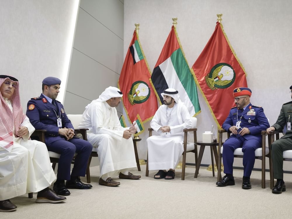 حمدان بن محمد يستعرض مع وزير الدفاع الكويتي آفاق التعاون الثنائي والعمل الخليجي المشترك