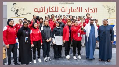 "الشارقة للمرأة" و"الشارقة للألعاب الفردية" و"شباب الأهلي" أبطال كأس الاتحاد للكاراتيه