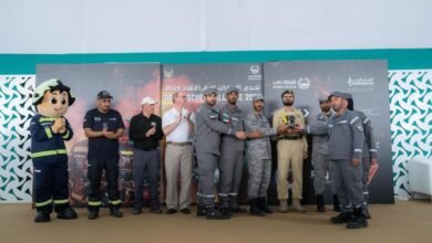 مجموعة الإنقاذ والإسعاف الوطني تتألق في تحدي الإمارات 2025