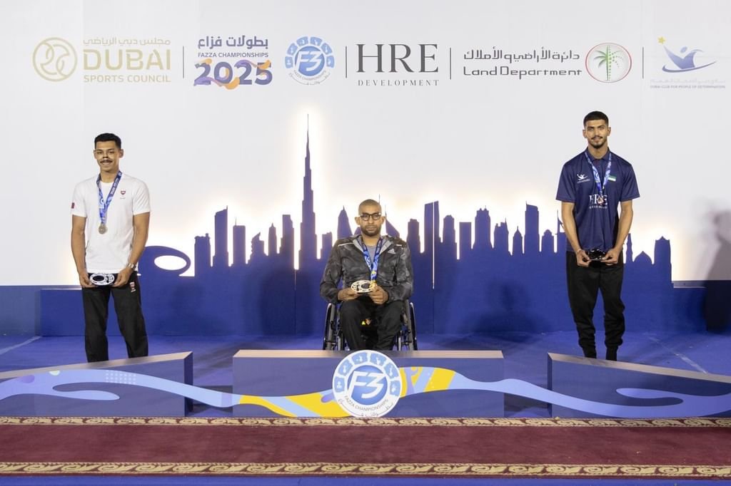 الهند تتصدر بطولة فزاع لقوى أصحاب الهمم والإمارات رابعاً