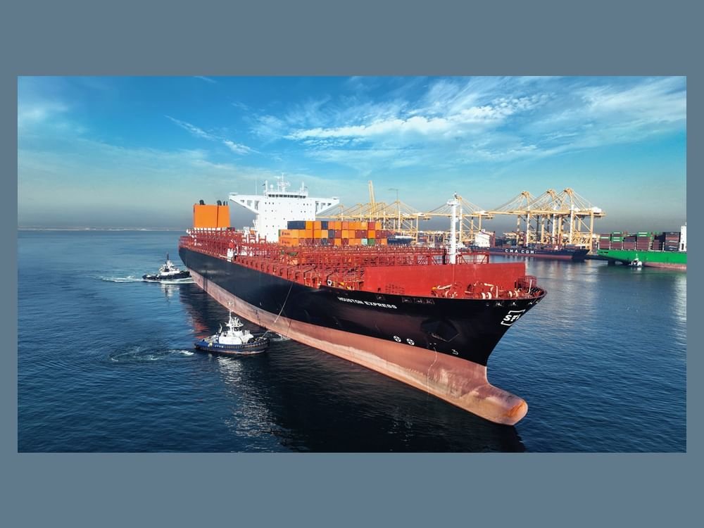 ميناء جبل علي يستقبل أول سفينة في شبكة "جيميني" الجديدة للشحن البحري