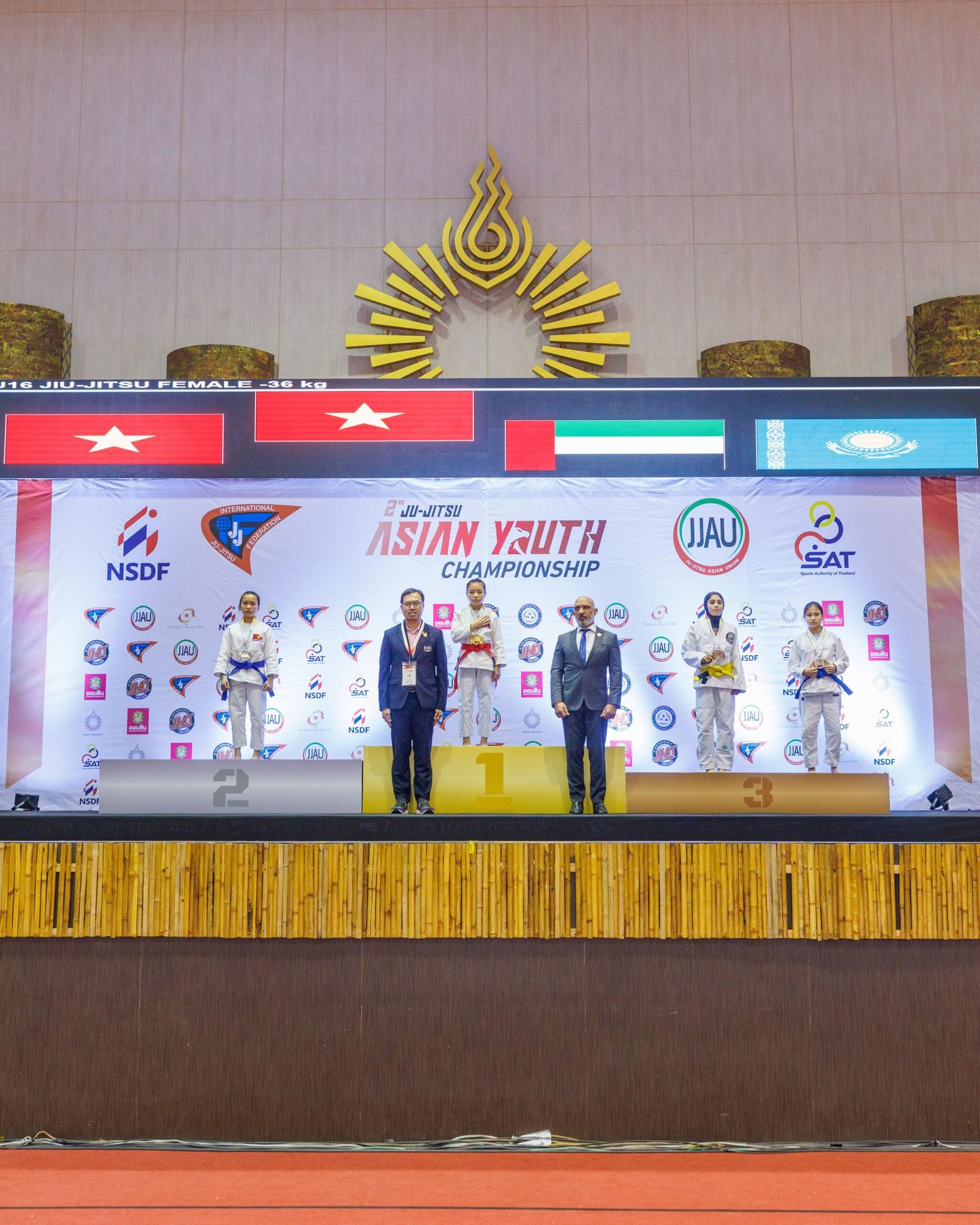 منتخب الجوجيتسو تحت 16 سنة يحصد 10 ميداليات في بطولة آسيا