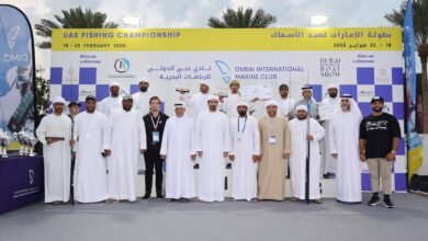 محمد بن سلطان بن خليفة يتوج الفائزين ببطولة الإمارات لصيد الأسماك