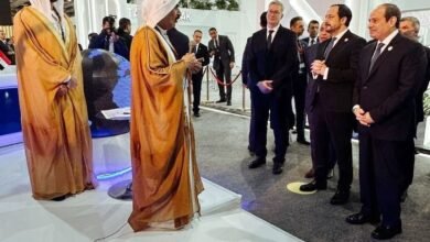 الرئيسان المصري والقبرصي يطلعان على مشاريع "دراجون أويل" في "إيجبس 2025"