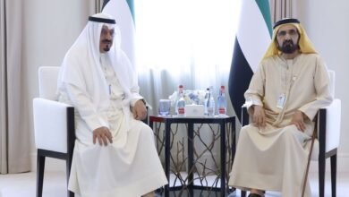 محمد بن راشد يلتقي الشيخ أحمد عبدالله الأحمد الصباح ويبحثان العلاقات الأخوية الراسخة