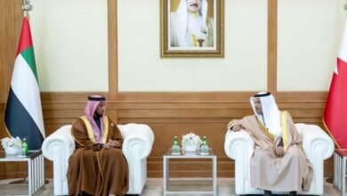 وزير الإعلام بمملكة البحرين يستقبل رئيس المكتب الوطني للإعلام