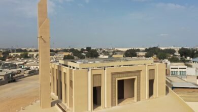 أشغال الشارقة تنجز مسجد عمير بن أبي وقاص في الصجعة