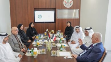 وزير الخدمة المدنية اليمني يطلع على أعمال"جائزة الشارقة في المالية العامة" بدورتها الـ3